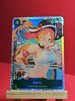Nami OP14-031 SR Super Rare The Azure Sea’s Seven One Piece TCG English - Image 3