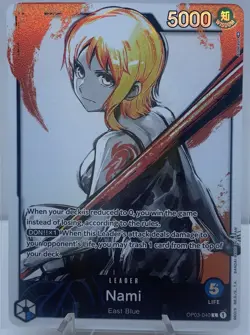 OP03-040 Nami (Alternate Art) Pillars of Strength Foil - Image 1