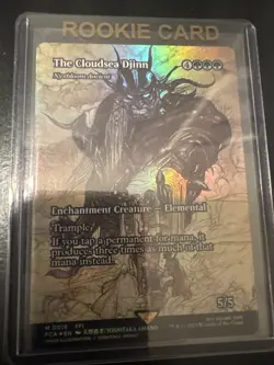 The Cloudsea Djinn - Nyxbloom Ancient (Showcase) FCA Foil MTG final fantasy - Image 1