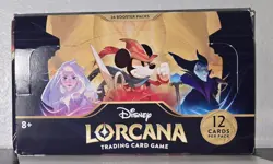 NEW Disney Lorcana Trading Card Game The First Chapter 24 Packs of 12 Cards Each - Image 1