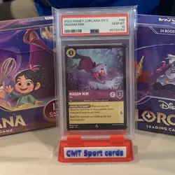 Disney Lorcana MADAM MIM Fox 46/204 Chapter 2 Floodborn PSA 9 MINT 🔥 - Image 1