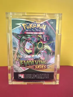 Pokemon TCG Build And Battle Evolving Skies Box English Factory Sealed with Case - Image 1