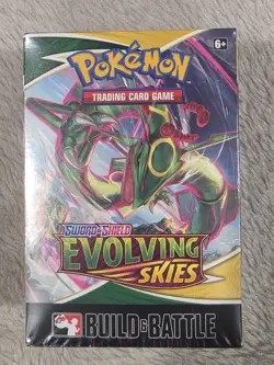 Pokemon TCG 2021 Sword & Shield Evolving Skies Build And Battle Box NEW SEALED - Image 1