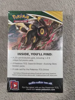 Pokemon TCG 2021 Sword & Shield Evolving Skies Build And Battle Box NEW SEALED - Image 3