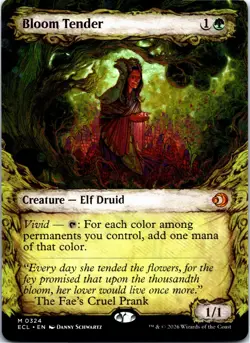 Bloom Tender (0324) (Showcase) - Regular - M Lorwyn Eclipsed 324 NM - Image 1