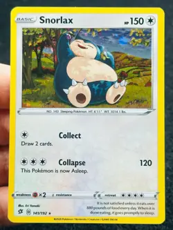 Snorlax 141/192 Cosmo Holo Promo - LP-NM - Pokemon TCG Card - Image 1