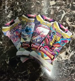 Pokemon TCG Sword and Shield Lost Origin x4 sleeved Booster Packs Lot of 4 - Image 3
