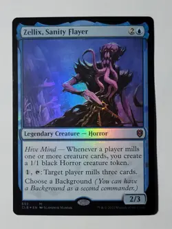 Zellix, Sanity Flayer Commander Legends: Battle for Baldur's Gate Foil - Image 1