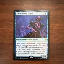 Zellix, Sanity Flayer Commander Legends: Battle for Baldur's Gate Foil - Image 1