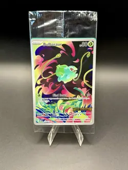 UNOPENED Bulbasaur - (Mega Evolution Stamped) 133 Holo w/ Code Card - Image 1