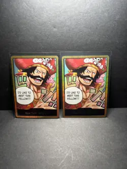 Gol.D.Roger GOLD DON!! Card - OP-13 - One Piece TCG - Set of 2 - Image 1