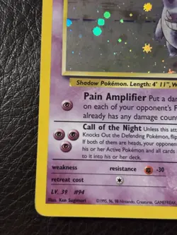 Pokemon Sabrina's Gengar Holo Rare Card 14/132 Gym Heroes - Image 4