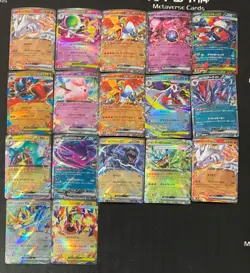 Team Rocket's Crobat ex Zekrom ex Mega Dream Japanese Pokemon Card Lot*17 - Image 1