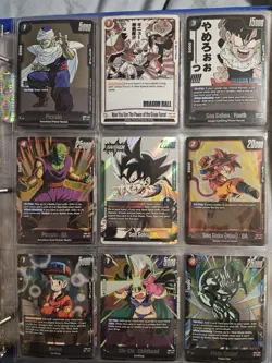 Dragonball Card Game 27 Card Lot Fb07. Sb01-2 Rares, Sr's - Image 1