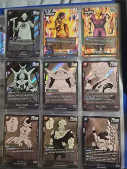 Dragonball Card Game 27 Card Lot Fb07. Sb01-2 Rares, Sr's - Image 3