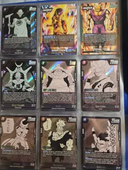 Dragonball Card Game 27 Card Lot Fb07. Sb01-2 Rares, Sr's - Image 4