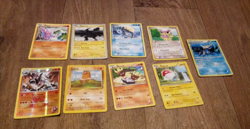 Lot of 9 Pokemon Cards Older Cards Rares,Reverse Holos included - Image 1