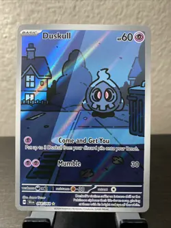 Pokemon TCG Duskull Illustration Rare Holo Card 068/064 Shrouded Fable - Image 1