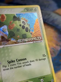 Cacnea 44/106 Reverse Holo Stamped 2005 Pokemon EX Emerald Card MP PL - Image 5