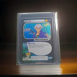 🐉 DBZ CCG FOIL PREVIEW TOO LATE Score Dragon Ball Z Rare Trunks Card #5 (2001) - Image 1