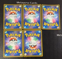 Snorunt Togekiss Dustox Mega Dream Japanese Pokemon Card 2025 Lot*5 - Image 2