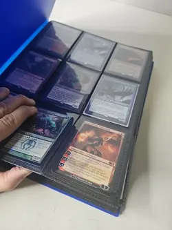 360 RARE Magic the Gathering MTG CARD LOT in BLUE BCW Binder Legacy to Standard - Image 1