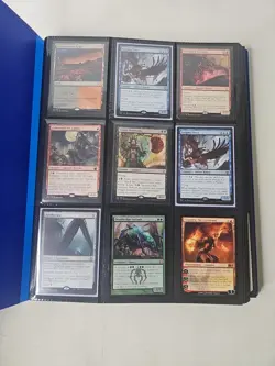 360 RARE Magic the Gathering MTG CARD LOT in BLUE BCW Binder Legacy to Standard - Image 2
