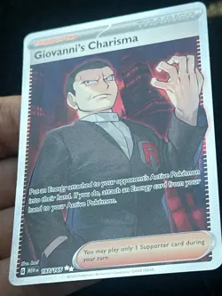 Giovanni's Charisma 197/165 FA - LP-NM - Pokemon TCG Card - Image 2