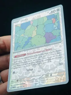 Ditto 132/165 Reverse holo - LP-NM - Pokemon TCG Card - Image 2