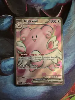 Blissey ex 201/167 Twilight Masquerade Full Art Ultra Rare Pokemon Card - Image 1
