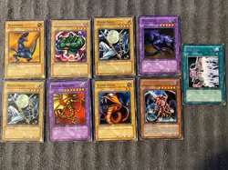 Yugioh! McDonald's Promo Series 2 MDP2 Limited Edition 9 Card Lot - Image 1