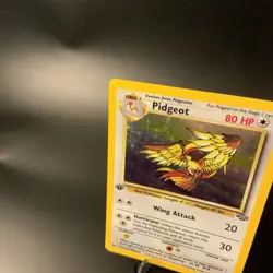 Pidgeot Jungle 1st Edition Holo Rare 8/64 Lightly Played Vintage Pokemon Card - Image 3