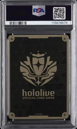 2025 HOLOLIVE OFFICIAL CARD GAME JPN HBP03-ELITE SPARK #050 FUWAMOCO PSA 10 - Image 2