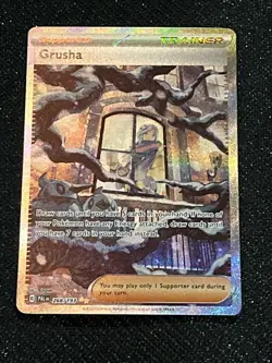 Pokemon Grusha Special Illustration Rare Holo TCG Card 268/193 Paldea Evolved - Image 1