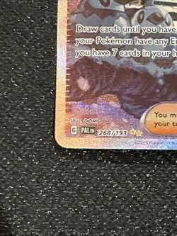 Pokemon Grusha Special Illustration Rare Holo TCG Card 268/193 Paldea Evolved - Image 2