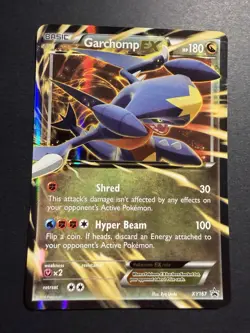 MP Garchomp EX XY167 XY Black Star Promo Holo Pokemon card English 2016 - Image 1