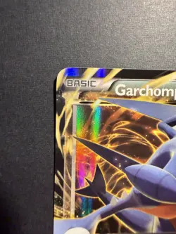 MP Garchomp EX XY167 XY Black Star Promo Holo Pokemon card English 2016 - Image 2