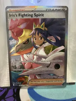 Iris’s Fighting Spirit 292/217 Ascended Heroes SIR Pokemon TCG NM - Image 1