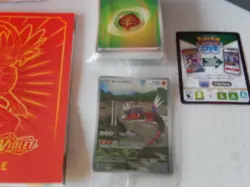 Pokemon Scarlet &Violet Elite Trainer Boxes LOT of 2 OPEN with 180+ Set Cards - Image 3