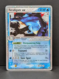 Feraligatr ex 103/115 Unseen Forces Holo Ultra Rare Pokemon TCG Nintendo LP - Image 1