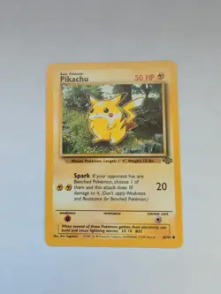 Pokemon TCG Jungle Pikachu 60/64 Unlimited NM - Image 1