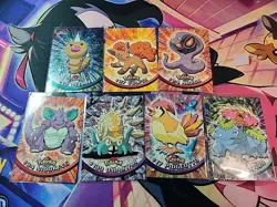 Pokemon Vintage TOPPS Lot With 1 Foil - Image 1