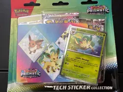 Pokemon TCG Prismatic Evolutions Tech Sticker Collection Set Lot Of 3 Sealed New - Image 3