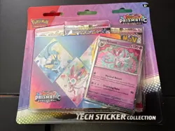 Pokemon TCG Prismatic Evolutions Tech Sticker Collection Set Lot Of 3 Sealed New - Image 4