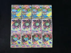 2025 Pokemon Japanese Mega Brave Art Rare M1L Bulbasaur Ivysaur Lot*12 ZC40 - Image 2