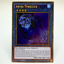 Yugioh Abyss Dweller PGL3-EN068 1st Edition Gold Rare Holo - NM 💎 - Image 1
