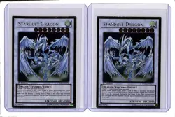 (2) Lot 2014 Yu-Gi-Oh! Premium Gold Stardust Dragon 1st Edition #PGLD-EN076 - Image 1