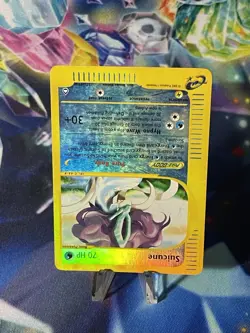 Pokemon 2002 Suicune TCG Reverse Holo Rare Card Aquapolis 37/147 - Image 4