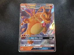 Charizard GX SM211 Full Art Black Star Promo Pokemon Card NM - Image 1