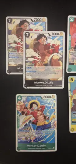 One Piece PRB02 Lot Of 8 Monkey D Luffy (Pirate Foil) - Image 2